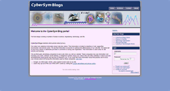 Desktop Screenshot of blogs.cybersym.com