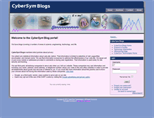 Tablet Screenshot of blogs.cybersym.com